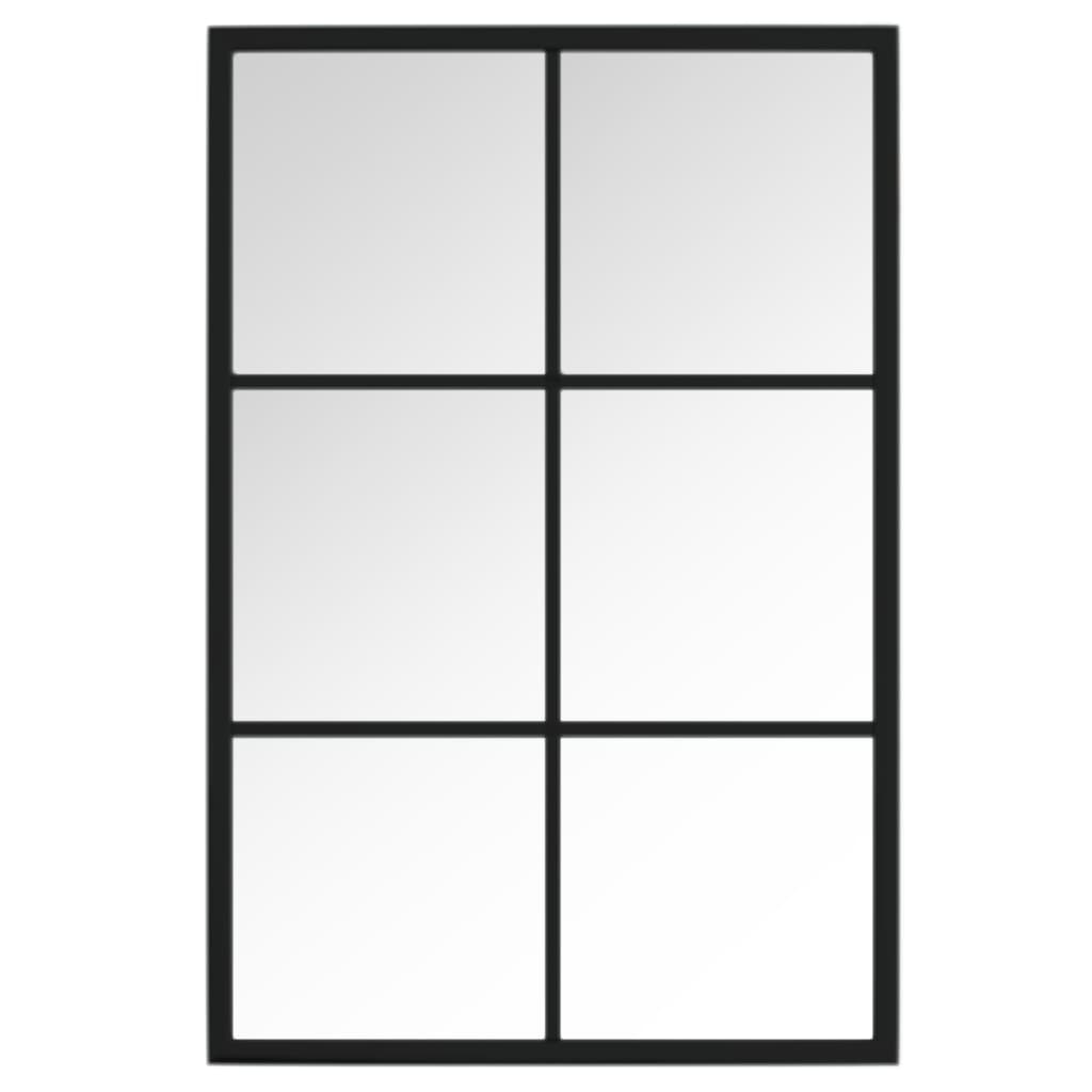 vidaXL Window Mirror Wall Mirror Decorative Hall Mirror for Bathroom Metal-0