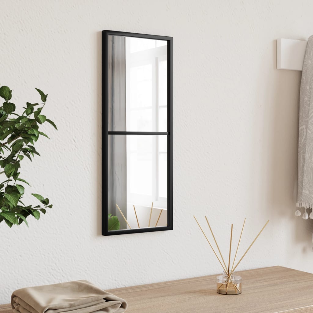 vidaXL Window Mirror Wall Mirror Decorative Hall Mirror for Bathroom Metal-17